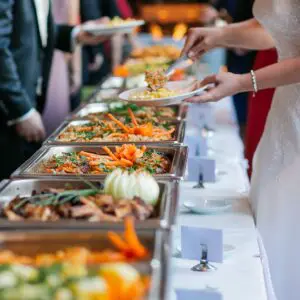 Hochzeits buffet von Partyservice Lang